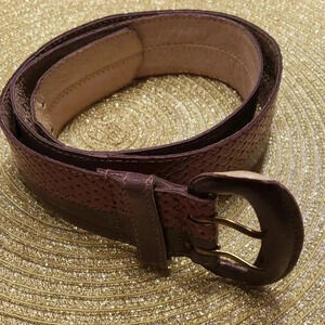 𝅺DAMASK accessories New York genuine leather belt size M/L